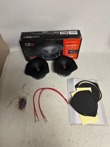 PowerBass OE-400 4" Mid Range Speakers 40Wrms / 120Wmax (2-Ohm) - PAIR
