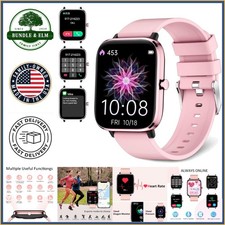 Waterproof Smartwatch for Women with Heart Rate Monitor and Activity Tracker