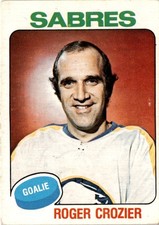 1975-76 O-Pee-Chee #350 Roger Crozier Buffalo Sabres