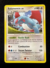 Salamence 24/100 Non Holo Rare Diamond & Pearl Stormfront Pokemon Card 2008 LP