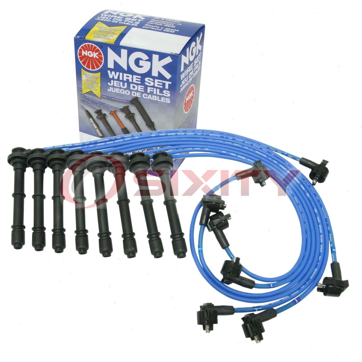 NGK 52068 RC-FDZ051 Spark Plug Wire Set for CH8885 9747 97004 700943 6928 hj