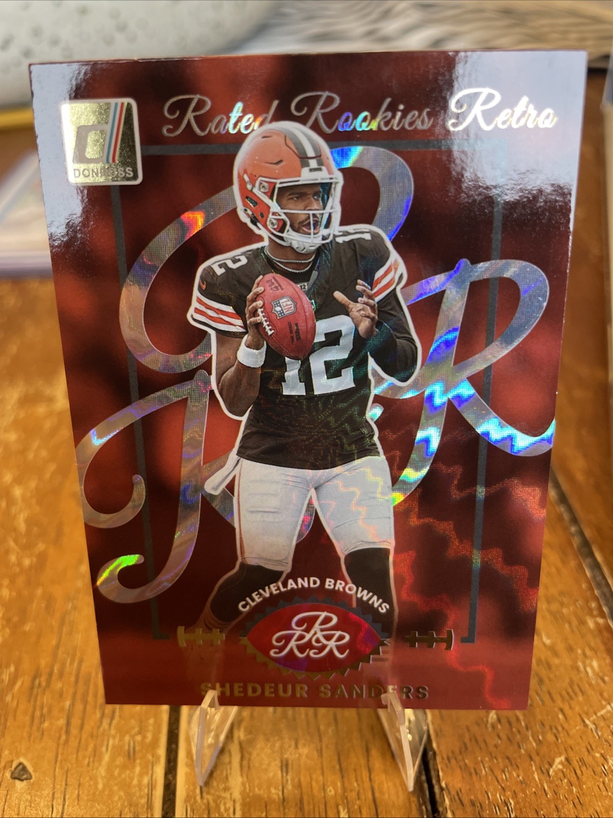 2025 Donruss Shedeur Sanders Rated Rookies Retro