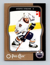 2007-08 O-Pee-Chee Steve Staios Edmonton Oilers #194