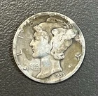 1935 S - 10C Mercury Dime / 90% Silver Coin
