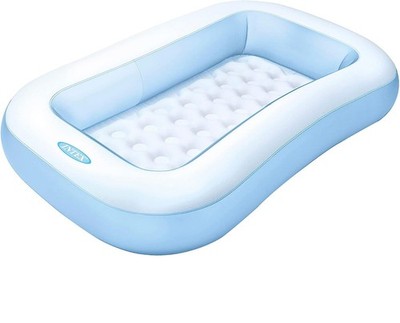 Intex Aufstellpool Rectangular Kinder 166x100x25 cm Planschbecken ab 2 Jahren