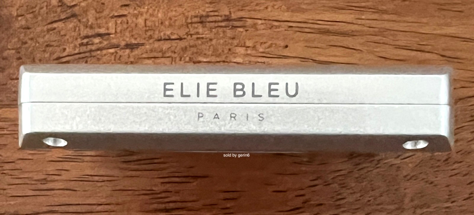 Elie Bleu Fuente Opus X, Gold N Bullet V-Cut Cigar Cutter, Silver, EBC5512, NIB