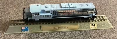 AUSTRALIEN,CALSS 2130 CO-CO,SPUR N DRUCKGUSS STATISCHE LOKOMOTIVE ZUG,1:160,G=9mm
