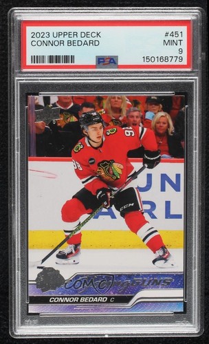 2023 Upper Deck Series 2 Young Guns Connor Bedard #451 PSA 9 MINT Rookie RC 0r6j