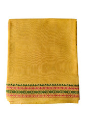 Men  s Yellow Dhoti Traditional Indian Wear for Pooja, Temple, Wedding  Festival