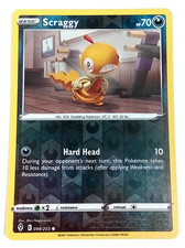 Carta Pokémon Scraggy 98/203 Evolving Skies Reverse Holo 2021