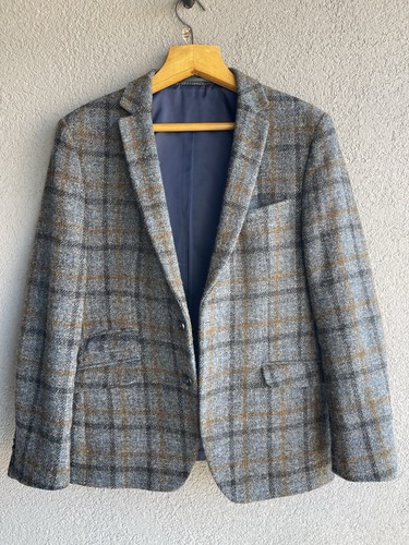 Blazer Harris Tweed & Dietmar Haas Lana Tweed Para Hombre Talla 52 - Imagen 24 de 24