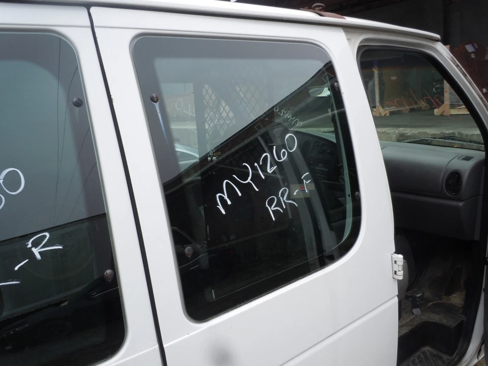 94-14 福特 E-250 乘客侧后铰链门右带车窗原始设备制造商 — 第 4/4 张图片