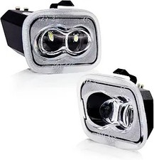 LED Side Mirror Puddle Light Assembly Compati...