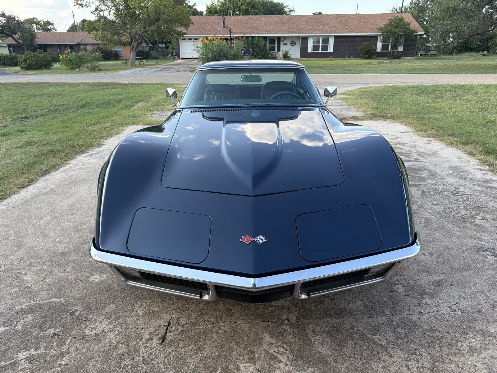 1971 Blue Chevrolet Corvette   | C3 Corvette Photo 6