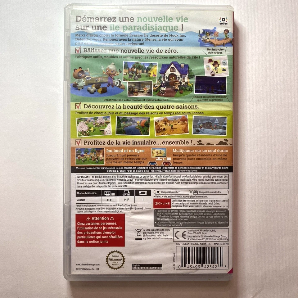 Animal Crossing, New Horizons, Nintendo EU Special Bundle, Switch French Market!, foto 2 di 4