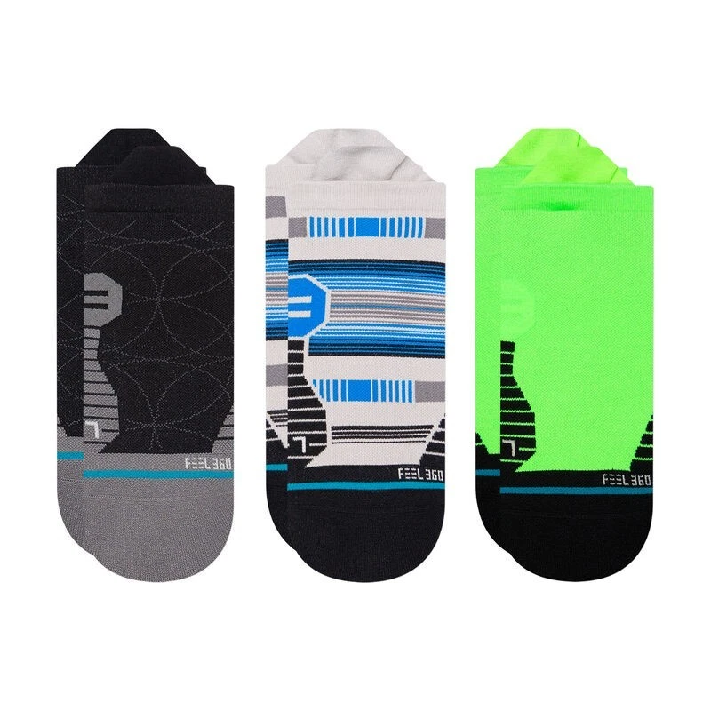 STANCE FEEL360 Performance Tab Bobbin 3-Pack Socks Med [US M6-8.5 / W8-10.5]