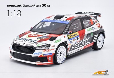 Škoda Fabia RS Rally2 Nr.18 J.Kopecký/J.Hloušek Barum Rally 2023 ACL 1:18