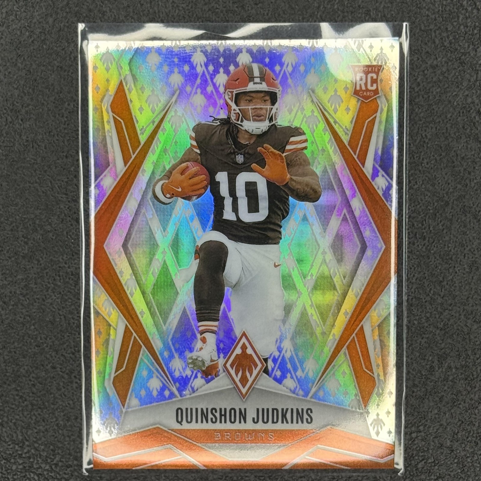 2025 Panini Phoenix #191 Quinshon Judkins Phoenix Prizm #/149