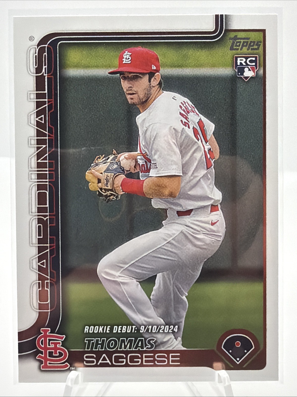 2025 Topps Update Series - Rookie Debut Thomas Saggese #US21 (RC)