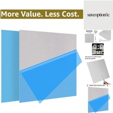 2Pack 5052 H32 Thin Aluminum Sheet Metal 12 x 12 x 0.012 12Mil Aluminum Plate...