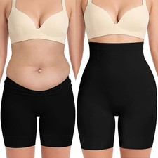 Women Shapewear Tummy Control High Waist Body Shaper Shorts Smooth Girdles Pants