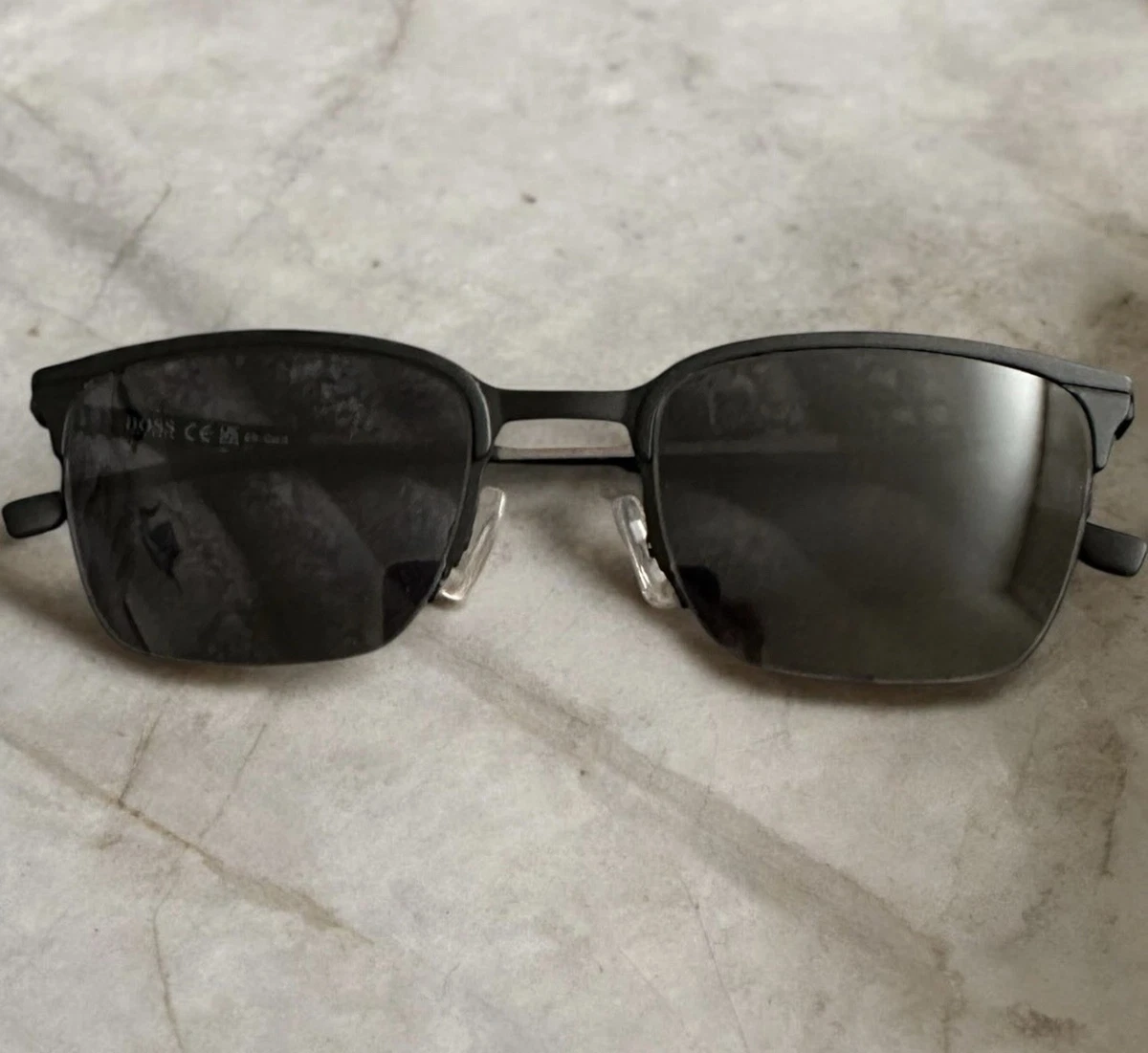 HUGO BOSS Brown Square Sunglasses for Men for sale | eBay