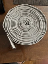 Fire Hose 50ft 1.5 Inch 250 PSI Drain Hose No Couplings Drain Dock Dog Toys