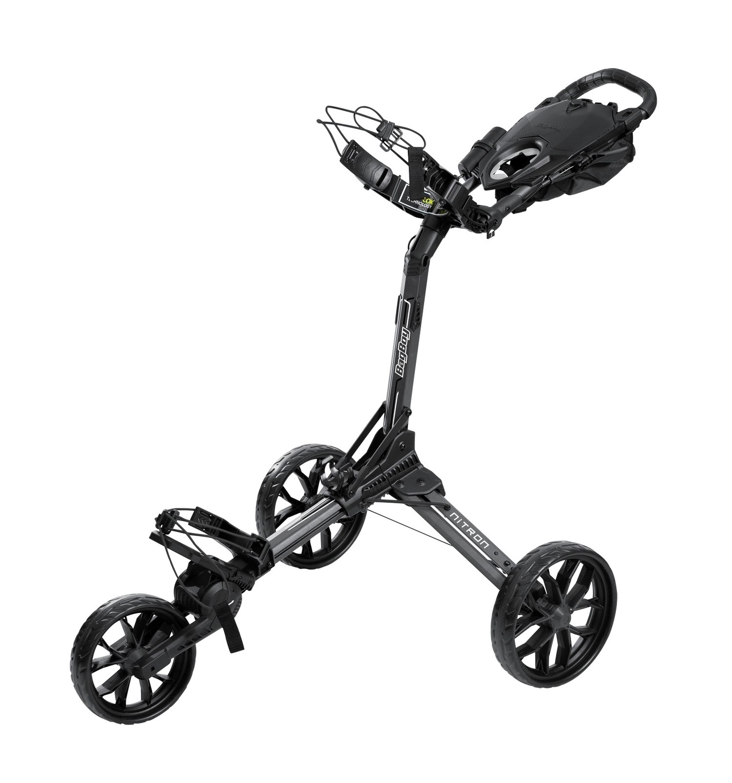 Boy Golf Nitron Auto-open Push Cart Graphite/charcoal Bb7201