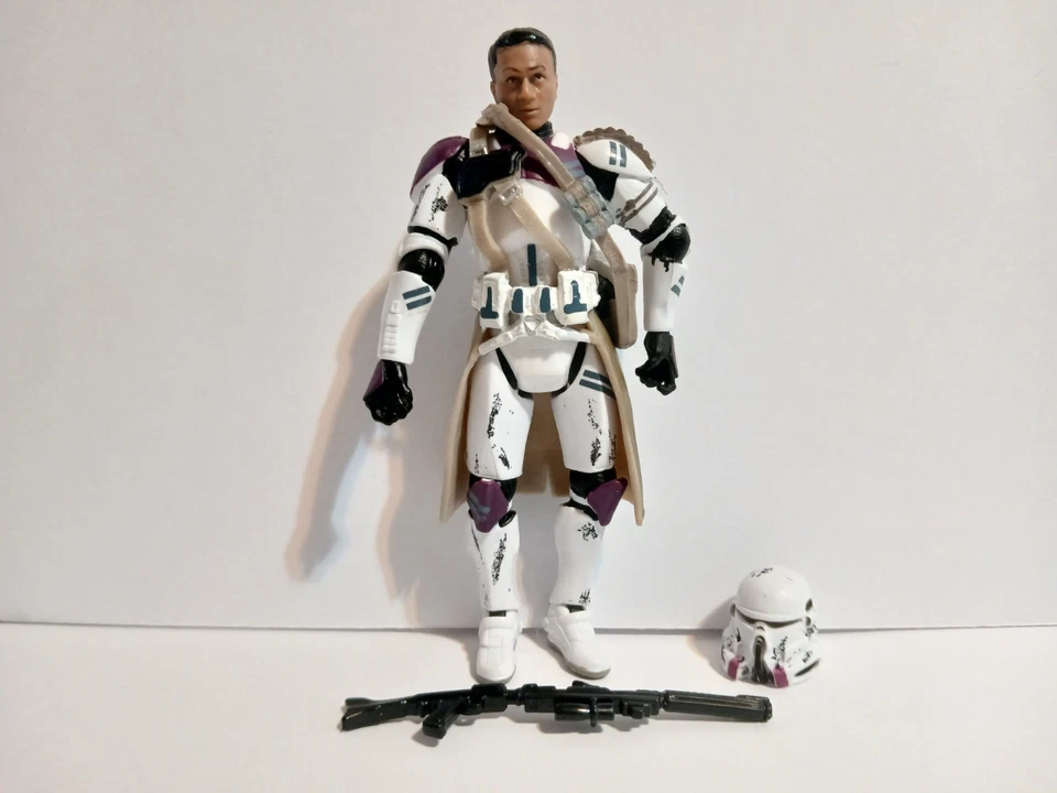Star Wars 187th Clone Commander Airborne Trooper 3.75" inch action figure Hasbro - Image 3 of 4
