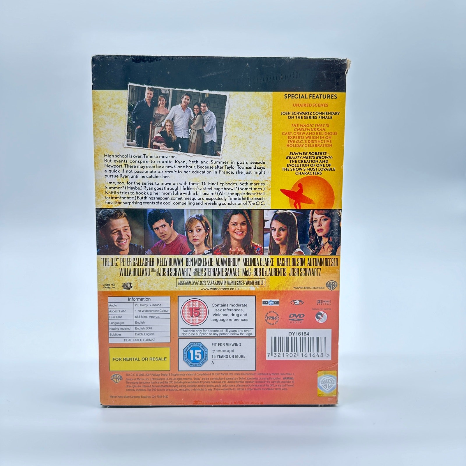 O.C.: The Complete Fourth Season DVD (2007) Peter Gallagher Brand New Sealed image 3