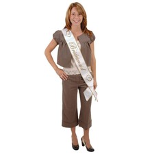 Beistle Bridesmaid Satin Sash - Wedding  Party Supply  Decoration