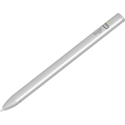 Logitech Crayon für iPad Zeichenstift Silber Pen Eingabestift