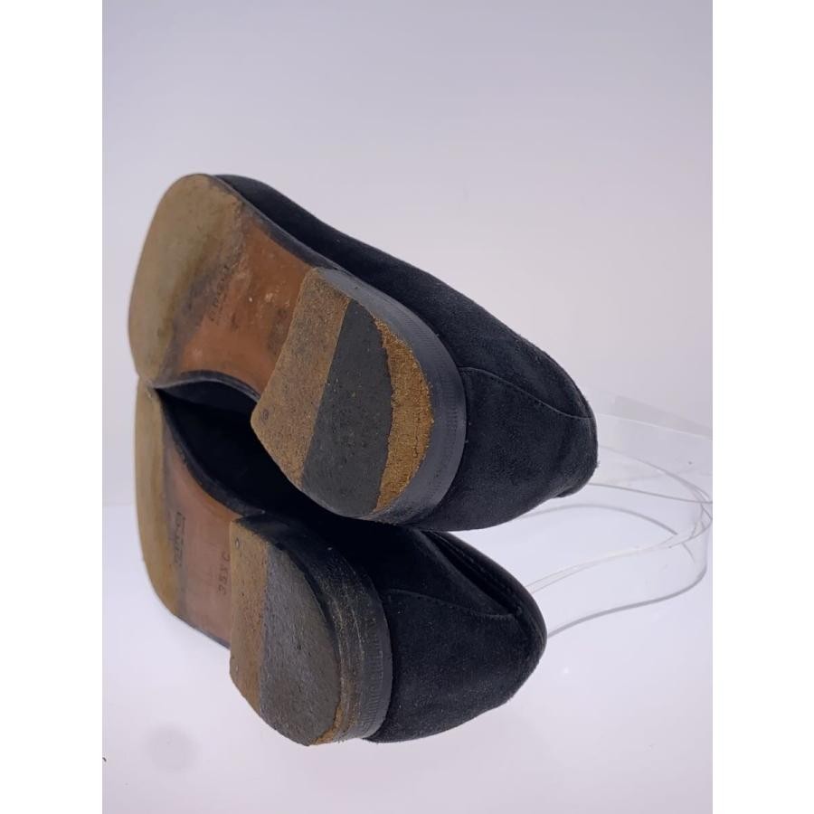 GUCCI Women's Loafers Horsebit Suede Black Size:35.5/JP:22.5 135293K Authentic thumbnail 4