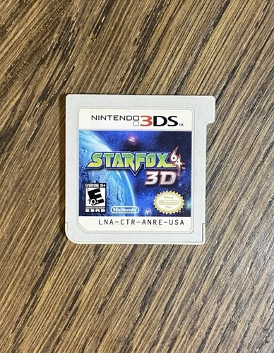 Nintendo 3DS Starfox 64 3D Cartridge