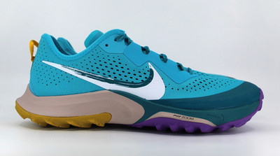 Nike Air Zoom Terra Kiger 7 Trailrunningschuhe UK 9,5 blau weiß CW6062-400