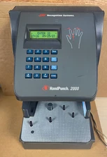 IR Recognition Systems Handpunch 2000 (TESTED TO POWER ON) W/AC-ADAPTER