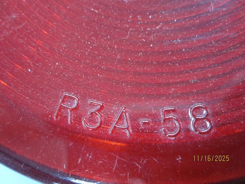 1958 Oldsmobile 98 Super 88 задний фонарь лампа объектив GM 5949573 - Изображение 4 из 4