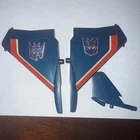 Transformers g1 original vintage Thundercracker Right Wings And Tail Fin