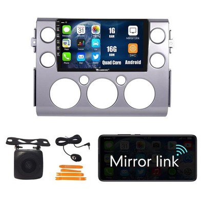 KUNFINE Android Autoradio Car Navigation Stereo GPS Radio 9'' IPS Touch Screen...