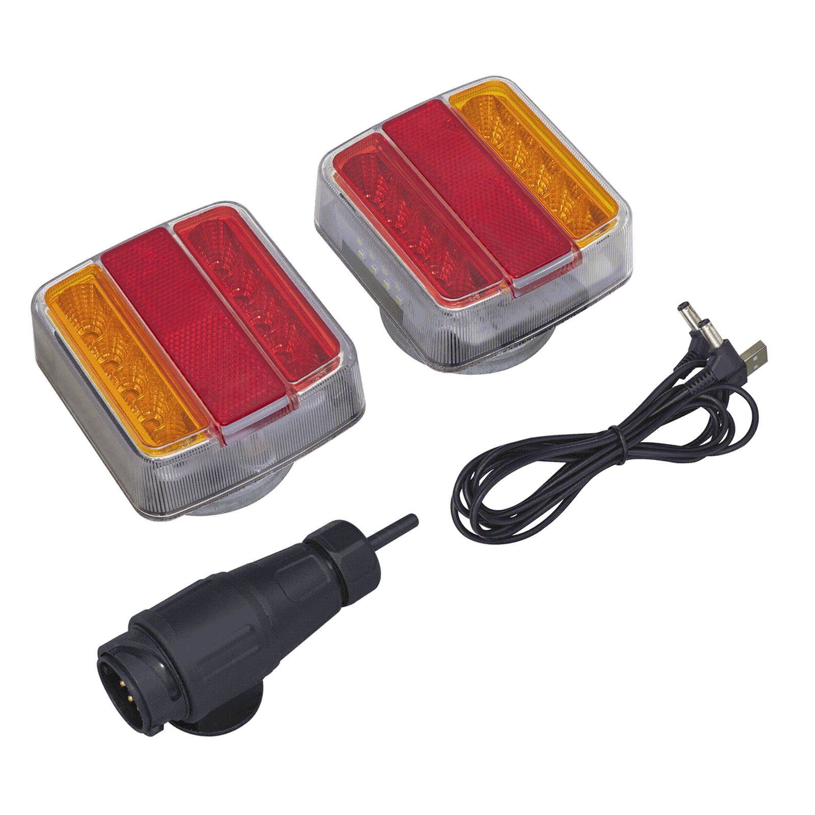 Sealey Light 2 Piece Wireless 13 Pin Smd Led Trailer Set - Image 3