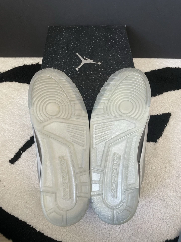 Size 10.5 - Air Jordan 3 5Lab3 Reflective Silver - Image 3 of 4