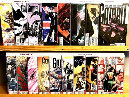 GAMBIT #1-17 FULL RUN/SET (2012)  ROGUE  TERRY DODSON  CLAY MANN  HIGH-GRADE