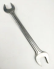 Vintage Blue-Point Supreme By Snap-on S-3440 1-1/16 & 1-1/4 Open End Wrench USA