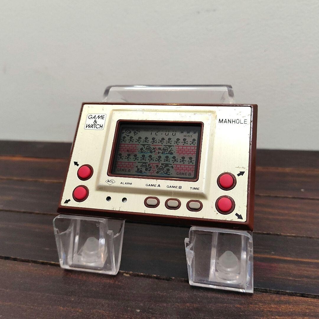 NINTENDO GAME AND & WATCH Manhole 1981 Direct From Japan Very Rare