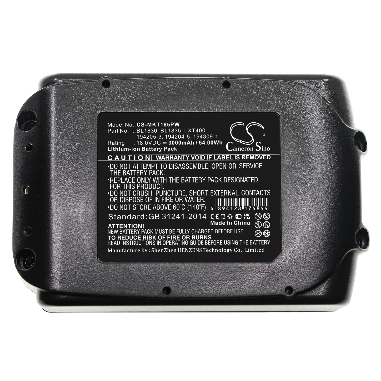 4000mAh Battery for Greenworks Arborist 82v GC82PS,GC82PS,GM210,GMS210,GT160