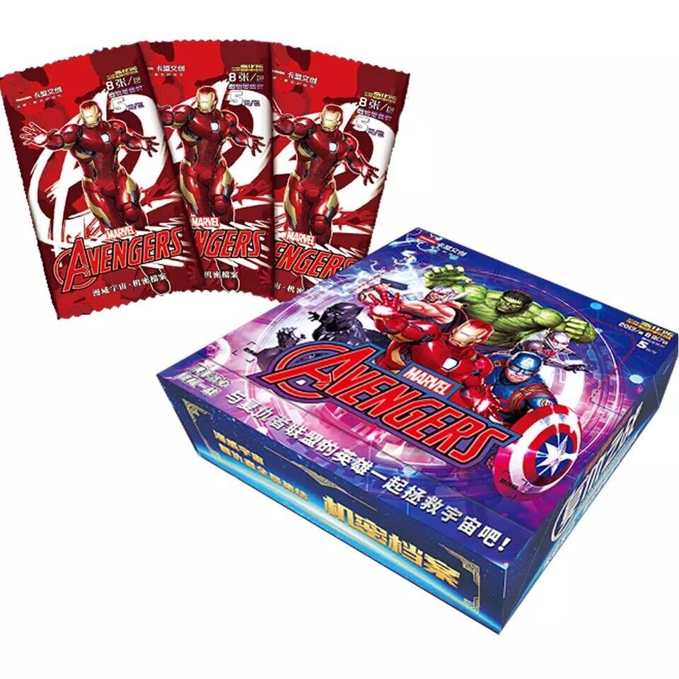 Camon Disney Marvel Avengers Box 20 Pack Sealed