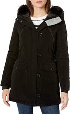 Nwt Nautica Women's Parka Jacket Without Faux Fur Hood Strip Size Xs $200 8c002