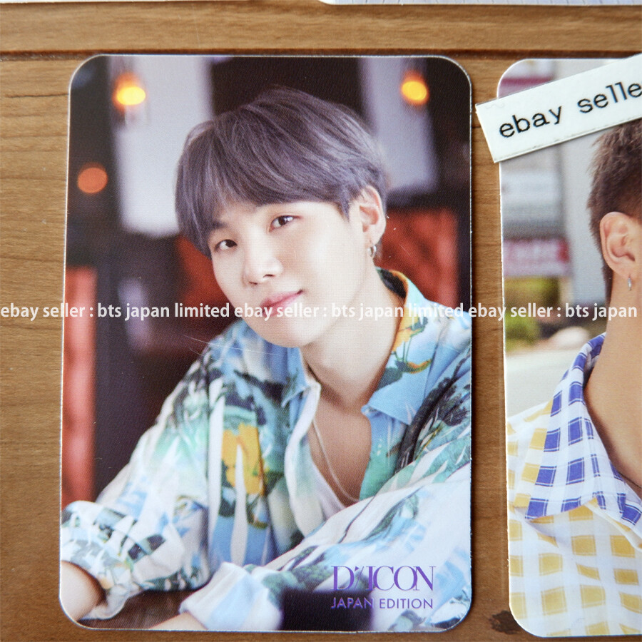 BTS DICON Vol.2 BEHIND Japan Special Edition Photocard Photo