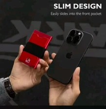 AUTHENTIC Ekster STYLE Aluminum Card Holder Wallet - Black - New SEALED USA AUTH