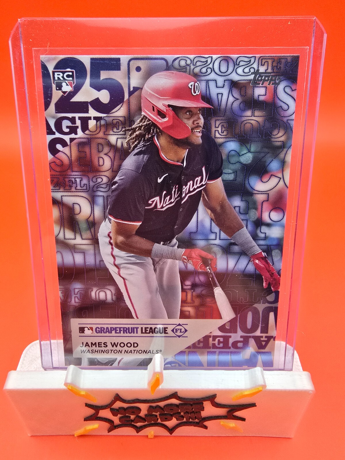 2025 Topps Series 1 - Training Grounds James Wood #TG-18 (RC)